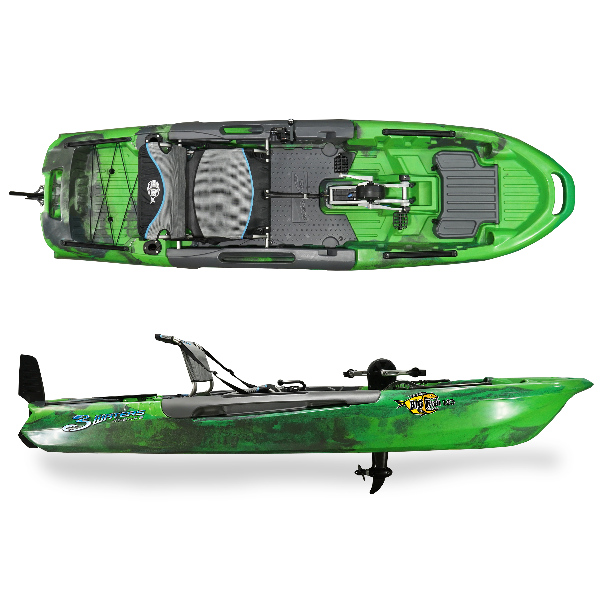 3 Waters Kayak Big Fish 103