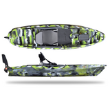 Big Fish 105-Kayak-3 Waters Kayaks-Green Camo-Waterways