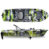 Big Fish 108-Kayak-3 Waters Kayaks-Green Camo-Waterways