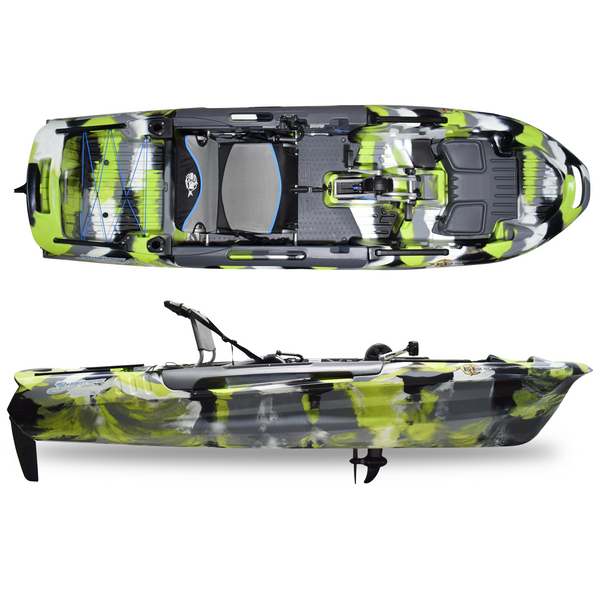 Big Fish 108-Kayak-3 Waters Kayaks-Green Camo-Waterways