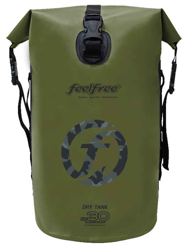 Dry Tank 30L Angler Edition-Backpacks-Feelfree Gear-Olive-Waterways