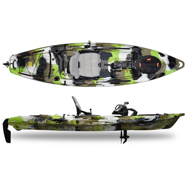 Feelfree-Lure 11.5 V2 w/ Overdrive-Kayak-Lime Camo-