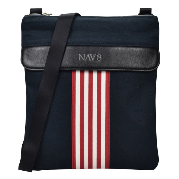 Atlantic Crossbody-Lifestyle Bags-Navig8tor Bags-Navy-Waterways