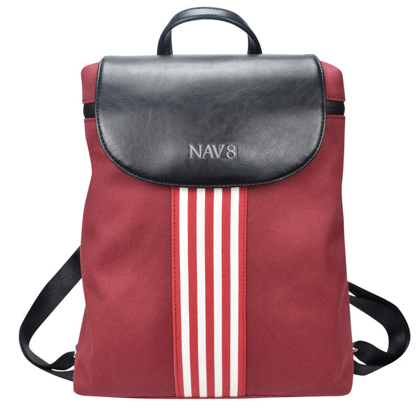 Baltic Mini Backpack-Lifestyle Bags-Navig8tor Bags-Red-Waterways