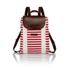 Mini Backpack-The Breton Collection-Navig8tor Bags-Red-Waterways