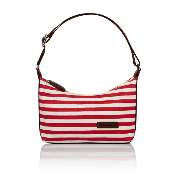 Mini Handbag-The Breton Collection-Navig8tor Bags-Red-Waterways