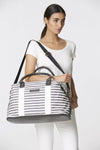 Travel Bag-The Breton Collection-Navig8tor Bags-Large-Grey-Waterways