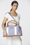 Travel Bag-The Breton Collection-Navig8tor Bags-Medium-Blue-Waterways