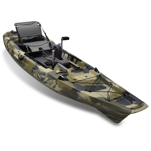 Seastream Angler 120 PD - Pedal Drive-Kayak-Seastream-Waterways