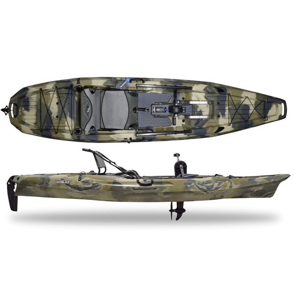 Seastream Angler 120 PD - Pedal Drive-Kayak-Seastream-Terra Camo-Waterways